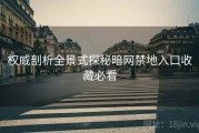权威剖析全景式探秘暗网禁地入口收藏必看