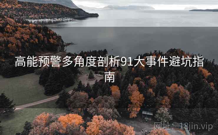 高能预警多角度剖析91大事件避坑指南
