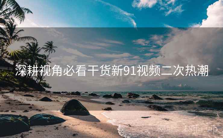 深耕视角必看干货新91视频二次热潮