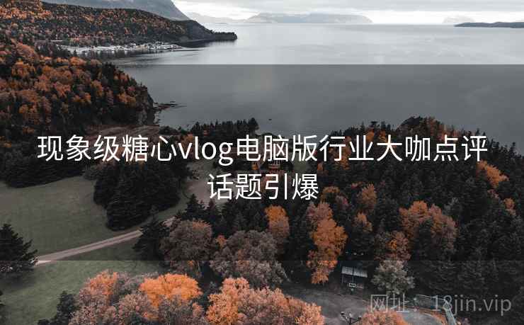 现象级糖心vlog电脑版行业大咖点评话题引爆